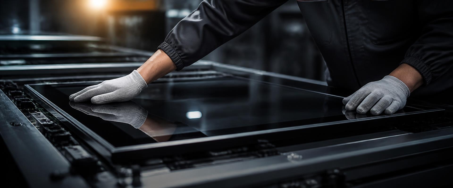 Quality inspection on a modern electronics production line